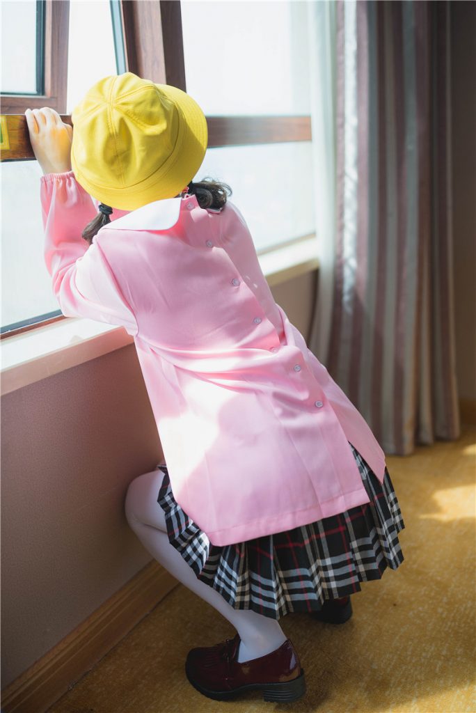 柚木写真之幼稚园1小黄帽（57P） COSPLAY-第1张